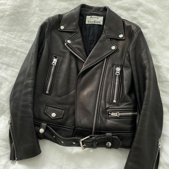 Acne Studios Leather Jacket - Picture 5 of 8